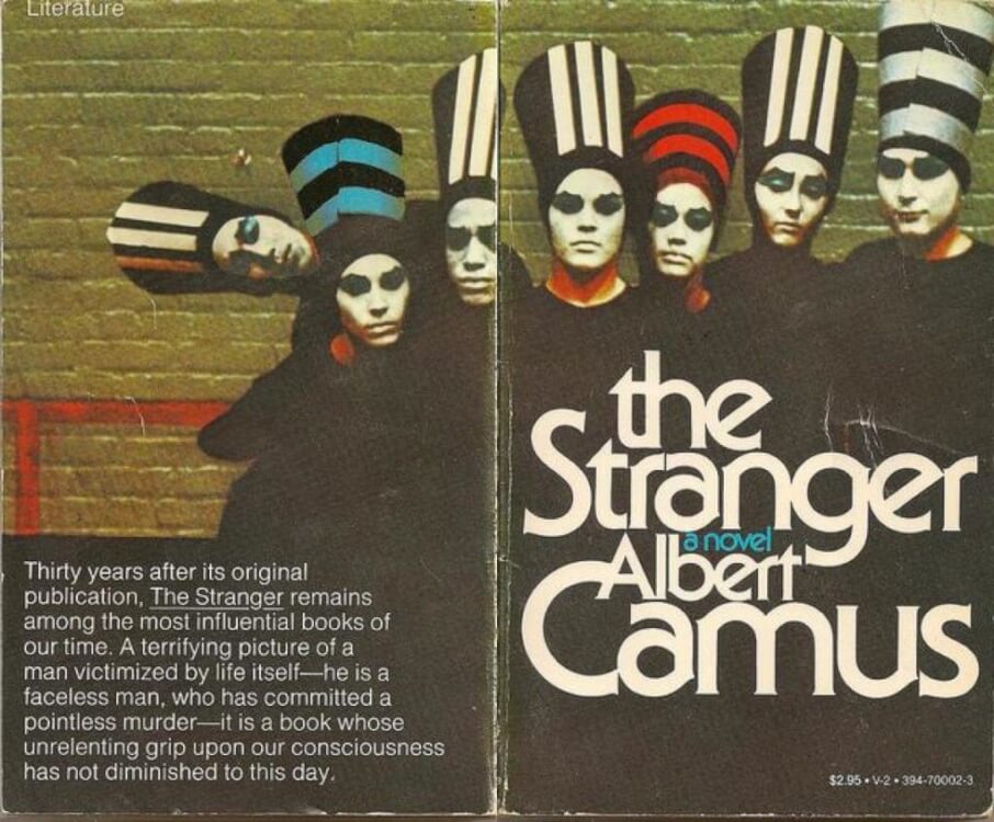 reading while high The Stranger by Albert Camus 